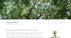 Desktop Screenshot of counselnola.com